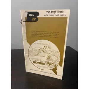 Two Tough Towns and a frontier fraud- The Big B publication- 1960s - Bild 1 von 3