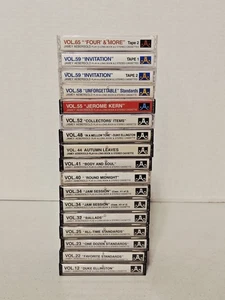 Jamey Aebersold Stereo Cassette Tapes - Jazz Play-a-Long - Lot of 17 - Picture 1 of 6