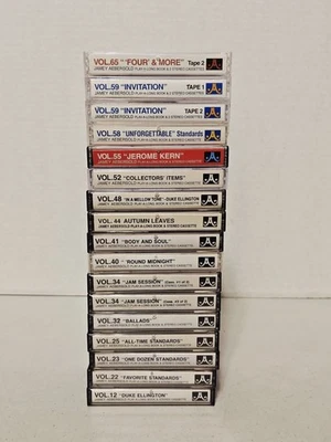Jamey Aebersold Stereo Cassette Tapes - Jazz Play-a-Long - Lot of 17 - Image 1 of 4