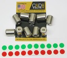 C&D Valve CD2290 Package of 10 Tamper Resistant HVAC 1/4" Male Flare Locking Cap