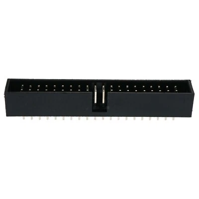 2x20 (40-Pin) Through Hole Straight Box Header Connector, 2.54mm Pitch, IDE PATA - Image 1 of 4