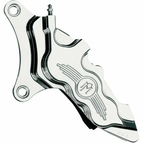 Performance Machine 13.0  Left Side 6 Piston Calipers for 00-16 Harley Chrome - Image 1 of 1