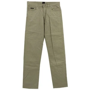 #5396 HUGO BOSS Herren Jeans Hose Arkansas Denim ohne Stretch beige 33/34 - Picture 1 of 2