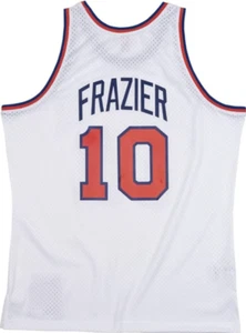 New York Knicks Mitchell & Ness #10 Walt Frazier 1969 Swingman Jersey - White - Picture 1 of 3