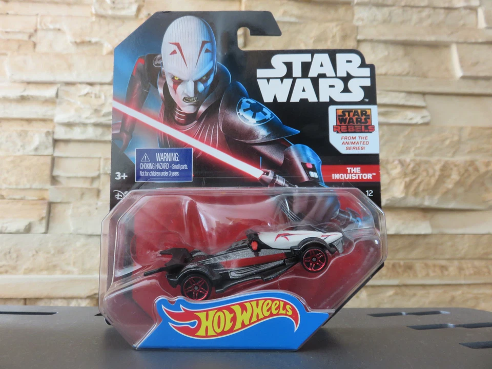 VEHICULE HOTWHEELS STAR WARS THE INQUISITOR EN BOITE NEUF - Photo 1/1