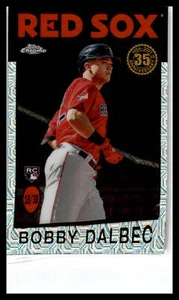 2021 Topps #86BC-89 Bobby Dalbex Mojo- 1986 Boston Red Sox - Imagen 1 de 2