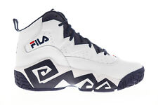 Fila Mb 1BM00055-125 мужские белые кожаные баскетбольные кроссовки, обувь, вдохновленный