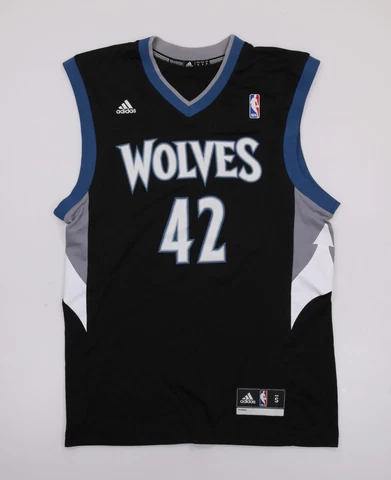 MINNESOTA TIMBER WOLVES NBA Men's Black #42 LOVE Jersey Adidas Size S Cover