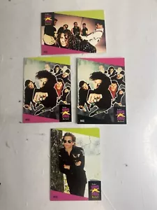 INXS 4-card set Custom bundle PROSET Super Stars Music Cards 1993 - Picture 1 of 3