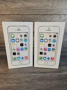 Iphone 5s 1 Gold / 1 Silver 16gb BOX ONLY  - Picture 1 of 5