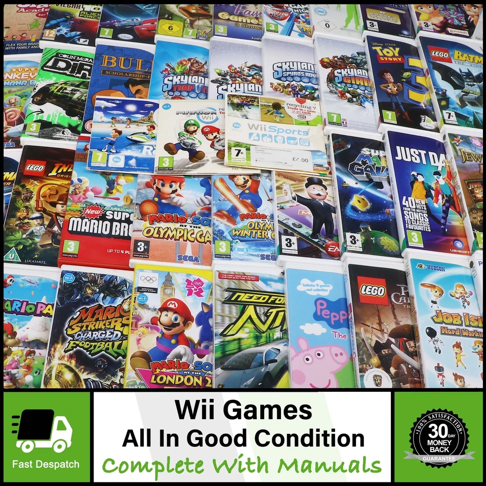 Nintendo Wii Games | Multi-Listing | Choose Your Title - Image 1 of 1