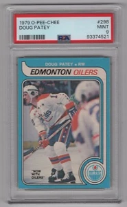 DOUG PATEY 1979-80 O-PEE-CHEE 79-80 Nº 298 PSA 9 92973 - Imagen 1 de 2