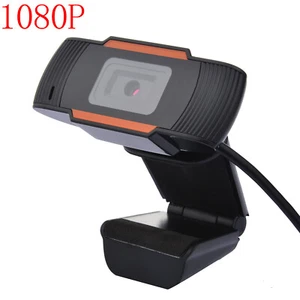 1080p HD 30fps USB Webcam Webkamera mit Autofokus und Mikrofon für PC Laptop AG - Afbeelding 1 van 4