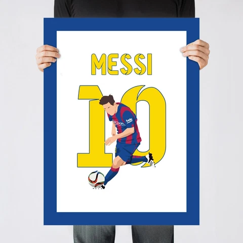 Lionel Messi Goal, 2015 Copa Del Rey Final Print/Poster/Wall-Art [Part 2 of 4] Cover