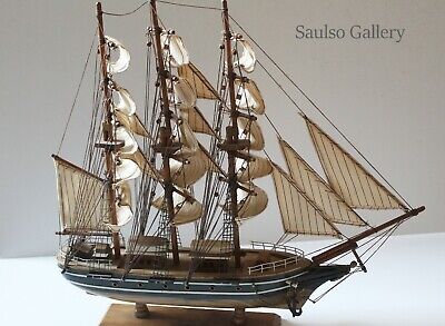 Antique Cutty Sark Model Ship  From Prominent Estate Collection • 193.15$
