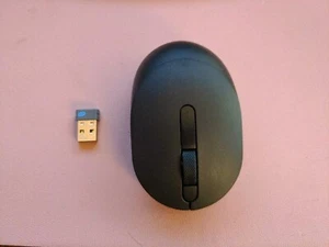 Dell MS3320W Mobile Bluetooth Wireless Mouse Black With USB Dongle FullyFunction - Picture 1 of 8