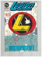 Legion of Super-Heroes 12  Rebirth!  Persuader!  1989 Series VF/NM DC Comic