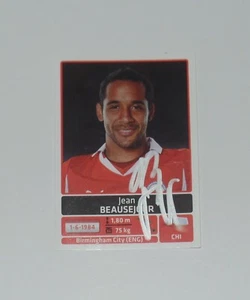 JEAN BEAUSEJOUR SIGNED AUTO'D 2011 PANINI CHILE BIRMINGHAM CITY COPA AMERICA B - Picture 1 of 3
