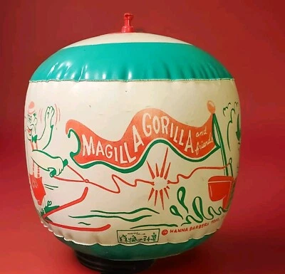 1964 "MAGILLA GORILLA" Hanna Barbera Original IDEAL INFLATABLE "CRAZY BALL" - Image 1 of 4