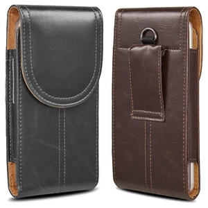 Vertical PU Leather Phone Case for Samsung Galaxy A32 A52 Plus iphone 15 plus - Picture 1 of 27