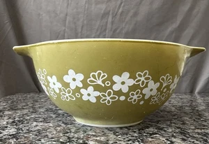 Cuenco mezclador vintage Pyrex Spring Blossom Cenicienta mediados de siglo Crazy Daisy #442 - Imagen 1 de 3