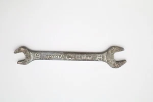 Vintage Toyota Motor 10mm 12mm Wrench Japan OEM Tool Kit Spanner - Bild 1 von 5