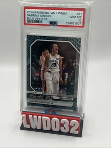 2024 Panini Instant Sabrina Ionescu BLUE VIPER 1/1 - Bild 1 von 5