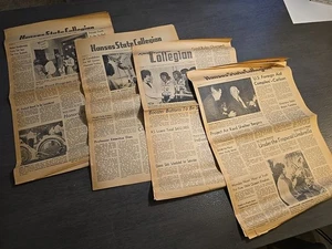 Periódico Colegiano del Estado de Kansas - 4 números de octubre de 1964 - K-State de colección - Imagen 1 de 18
