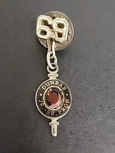 Vintage 1969 Dunbar High School Jr. Sr. Prom Pin - Picture 1 of 4