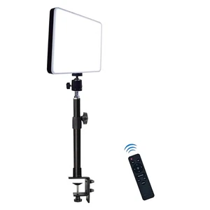 LED Desk Bi-Color Key Light with C-clamp, 2700K-5700K Dimmable with Wireless ... - Picture 1 of 7