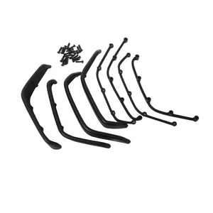 Wheel Fender Flare Mud Guard Cover For Jeep Wrangler 1/10 RC Car Body B - Picture 1 of 9