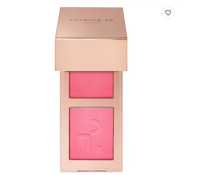 PATRICK TA Mini Major Headlines Double-Take Creme & Powder Blush Duo - FREE SHIP - Image 1 of 3