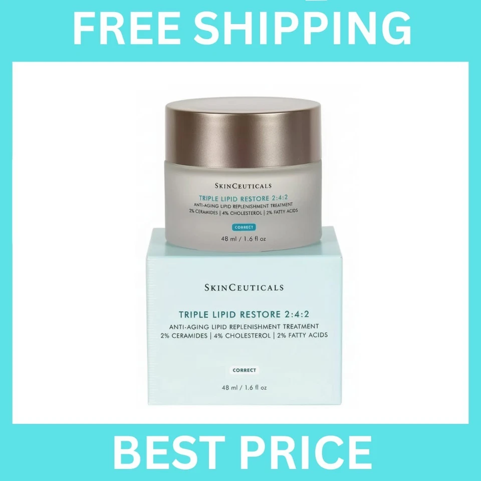 SKINCEUTICALS TRIPLE LIPID RESTORE 2:4:2 1.6 OZ SEALED NEW IN BOX - SALE - Изображение 1 из 3