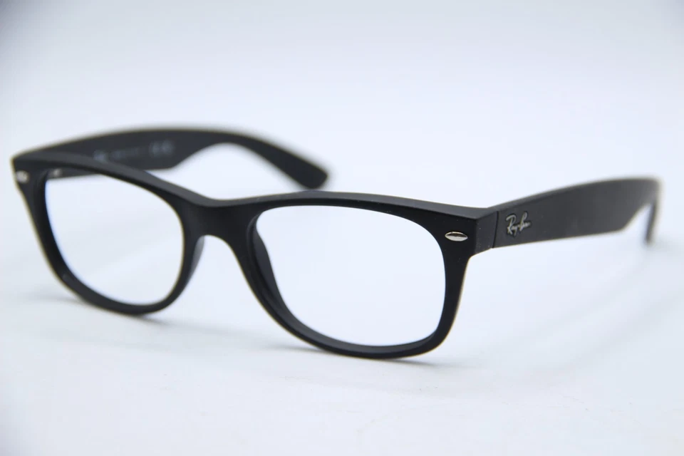 RAY-BAN RB 2132 NEW WAYFARER 622 BLACK AUTHENTIC FRAMES EYEGLASSES 52-18
