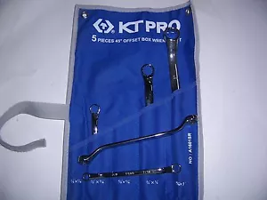 JUEGO DE 5 PIEZAS Y 45 GRADOS DE LLAVE OFFSET 12 PT. KT PRO "NUEVO" - Imagen 1 de 1