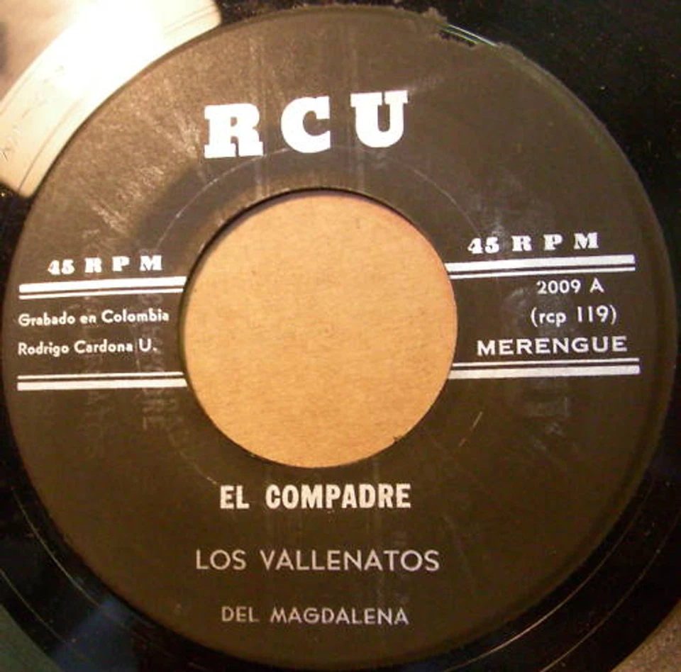 LOS VALLENATOS del MAGDELENA 45 El Compadre / Por Que Me Dejaste RCU VG+ Latin - Image 1 of 1