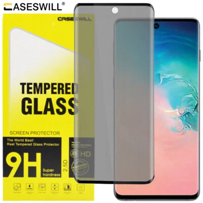 Protector de pantalla de privacidad de vidrio ultra templado para Samsung Galaxy S21 S20 Note 20 Foto 1 de 4