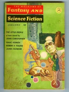 January 1967 Magazine of FANTASY & SCIENCE FICTION! Little People by Christopher - Picture 1 of 3