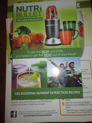 New Magic NutriBullet  9-Piece High-Speed Blender/Mixer System, Gray E243921 - Image 1 of 4