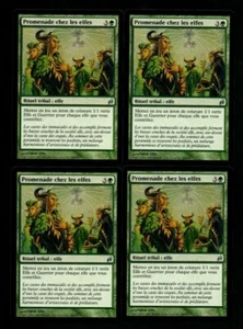 *MRM* FR/VF 4x Promenade chez les elfes (Elvish Promenade) MTG Lorwyn - Picture 1 of 1