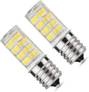E17 LED Bulb, Microwave Oven Light 5 Watt Daylight White 6000K Dimmable 52X2835S - Picture 1 of 12