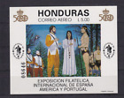 SA12d Honduras 1991 Int Philatelic Exhibition mint minisheet imperf