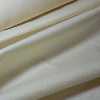 Bio-Satin GOTS 100% Baumwolle, 1m x 157cm, 135g/lfd m unbehandelt naturfarben - Bild 1 von 4