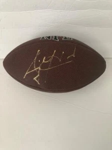 A.J. McCARRON Signed Official Size Wilson NFL Football COA - Bild 1 von 1