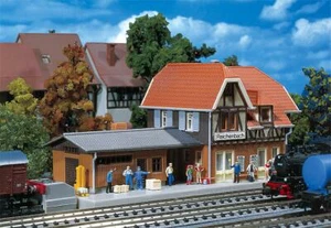 Faller 212104 - 1/160 / N Railway Station Reichenbach - New - Picture 1 of 1