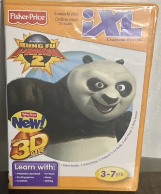 Fisher Price iXL learning System Kung Fu Panda 2 with 3D game NEW!!! - Image 1 of 4