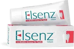 5 x Pasta de dientes ELSENZ sensibilidad y protección de caries (70 g) envío gratuito - Imagen 1 de 5