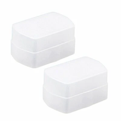 2PCS Flash Bounce Diffuser Speedlite Cover for Godox V850 V860II TT685 TT600  - Image 1 of 4