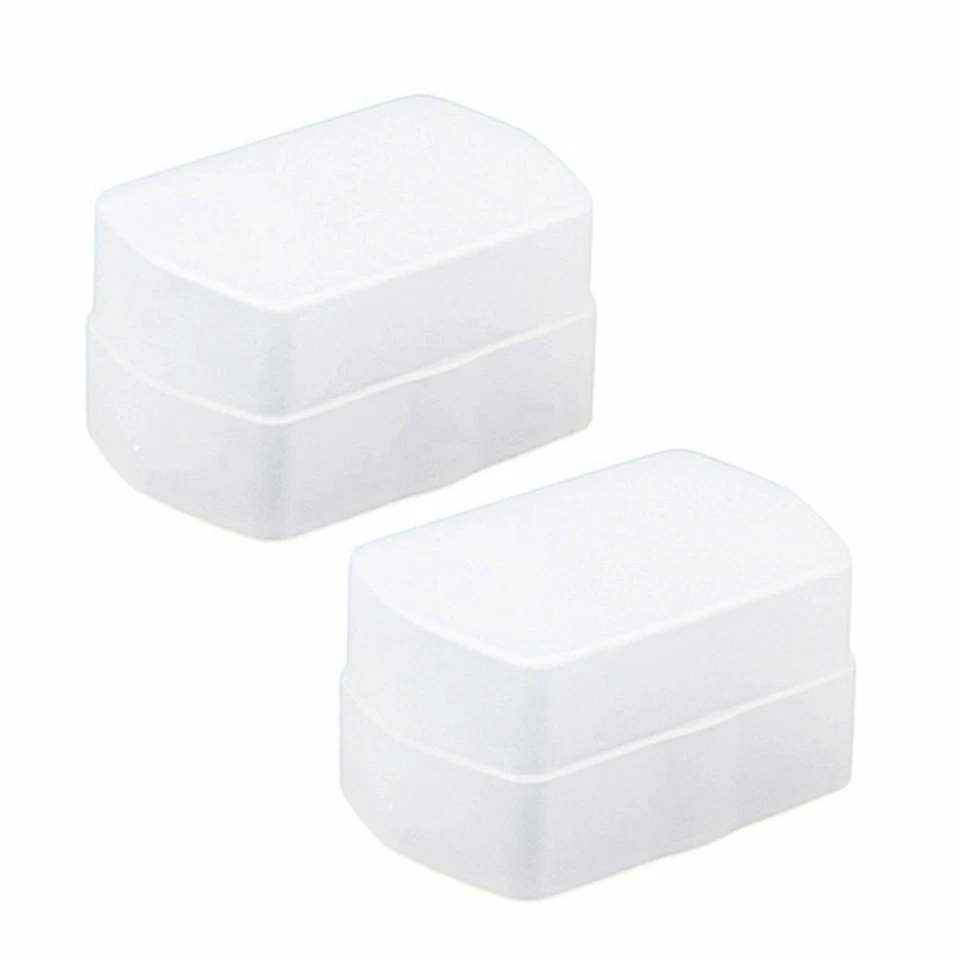 3PCS Flash Bounce Diffuser Dome for Godox V850 V860II TT685 TT600 Speedlite - image 1 of 4