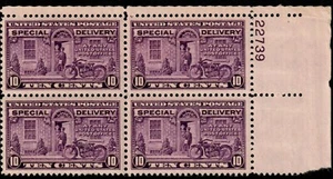 Motocicleta Scott E17 13¢ Entrega Especial MNH Envío Gratis en EE. UU.! - Imagen 1 de 1